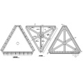 Structure en acier Cadre des annonces commerciales